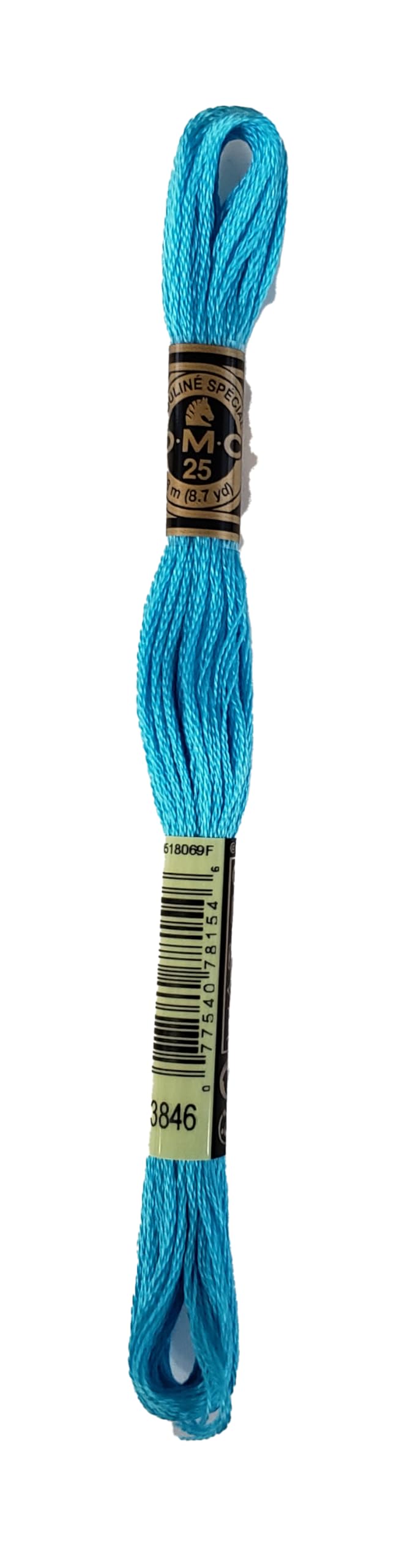 DMC 6-Strand Embroidery Cotton Bundle - Bright Turquoise Color